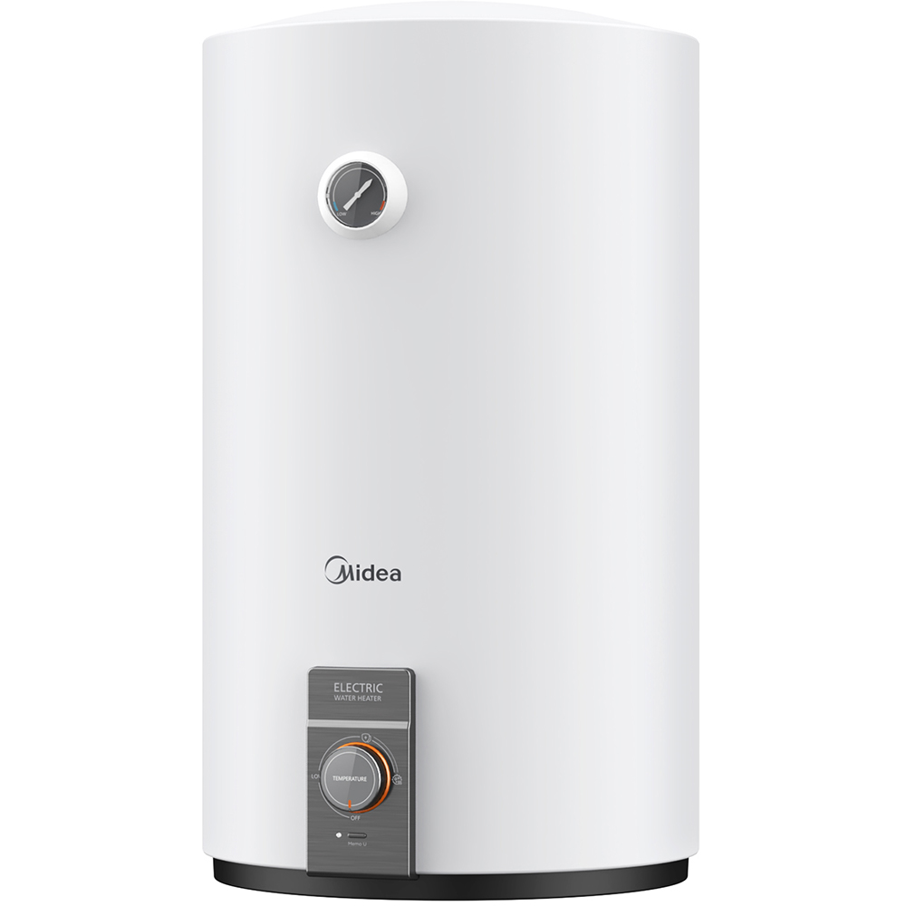 Boiler electric MIDEA Seria Salute, Wi-Fi, 50l, 2000W, alb