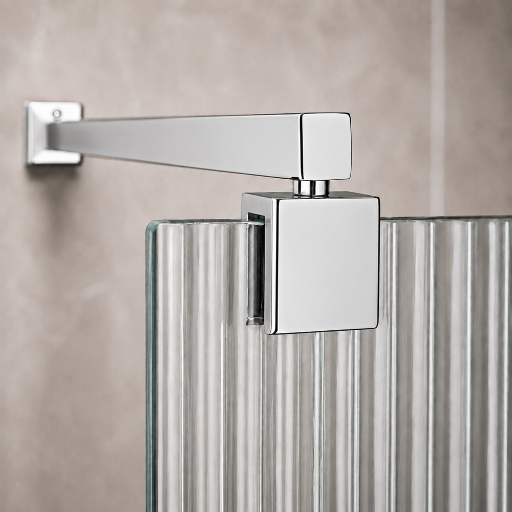 Kit montaj profile pentru paravan dus walk-in SANOTECHNIK Sanoflex D9000, crom