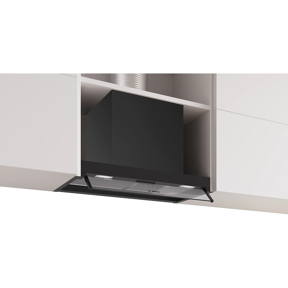 Hota incorporabila BOSCH DBB65CC60, 1 motor, 582 m3/h, L 60 cm, negru
