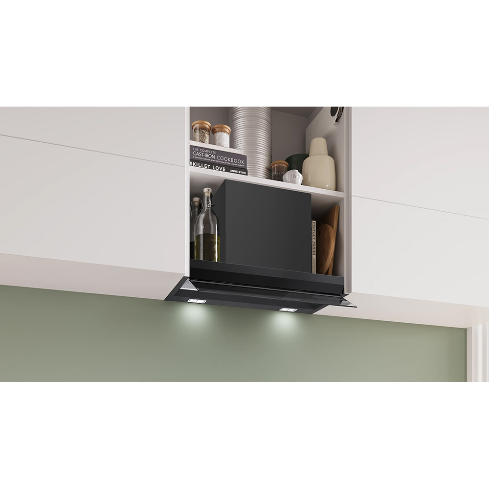 Hota incorporabila BOSCH DBB67DP60, 1 motor, 699 m3/h, L 60 cm, negru