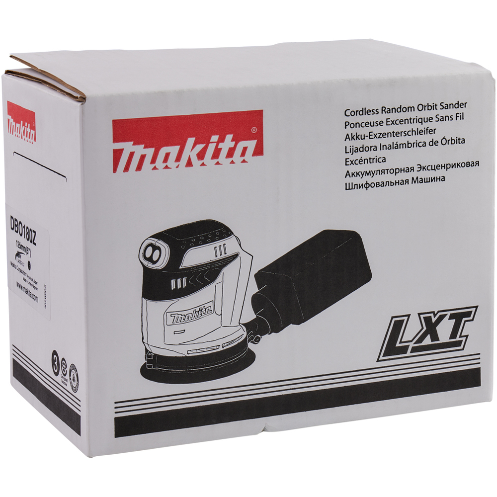 Slefuitor orbital MAKITA DBO180Z, 18V, 11000RPM, 125mm
