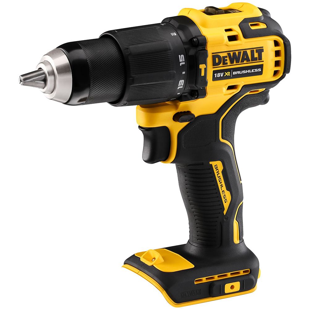 Masina de gaurit si insurubat cu percutie DEWALT DCD709M2T-QW, 18V, 2x4Ah, 1650RPM, 65Nm