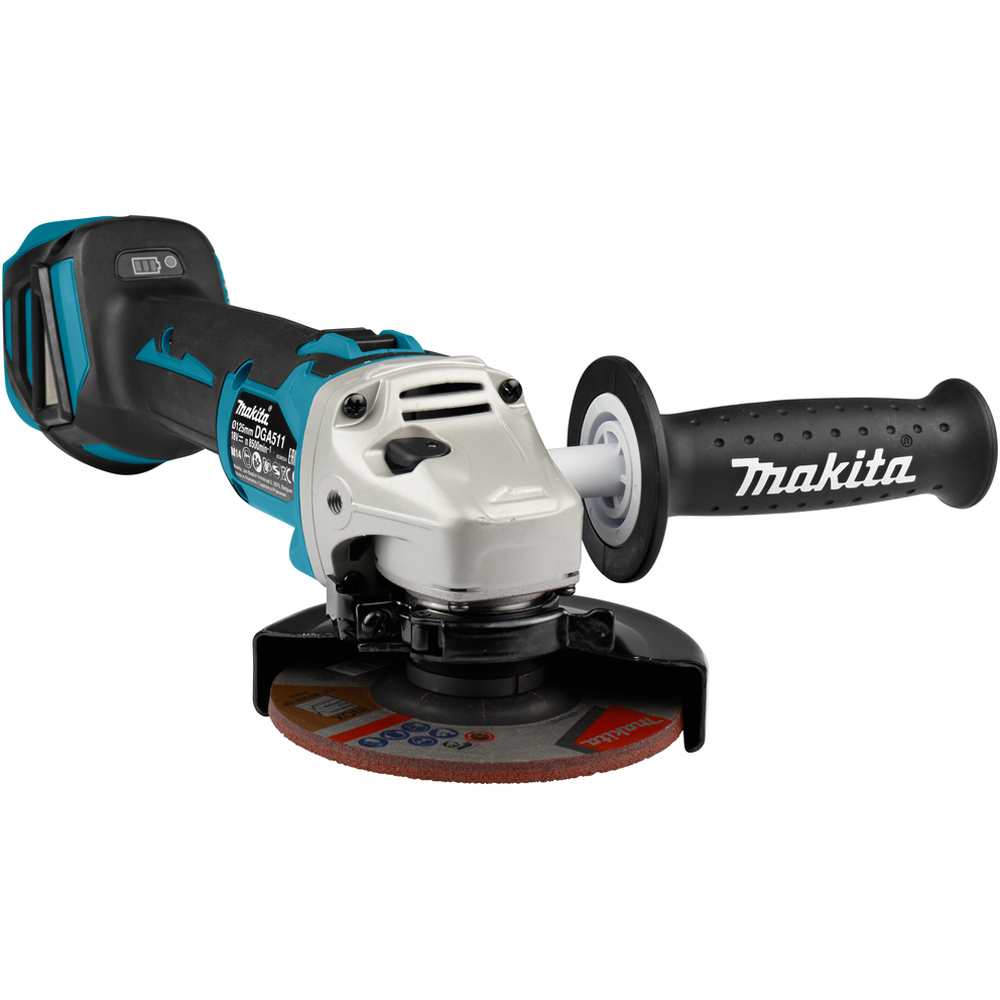 Polizor unghiular MAKITA DGA511Z , 18V, 8500RPM, 125mm, fara acumulator