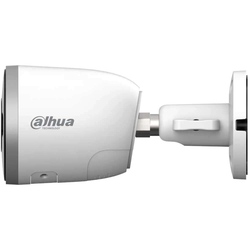 Camera IP Wireless exterior DAHUA Bullet DH-IPC-F5DP-PV-0280B, 5MP, 1620p, IP67, IR, Detectie AI, alb