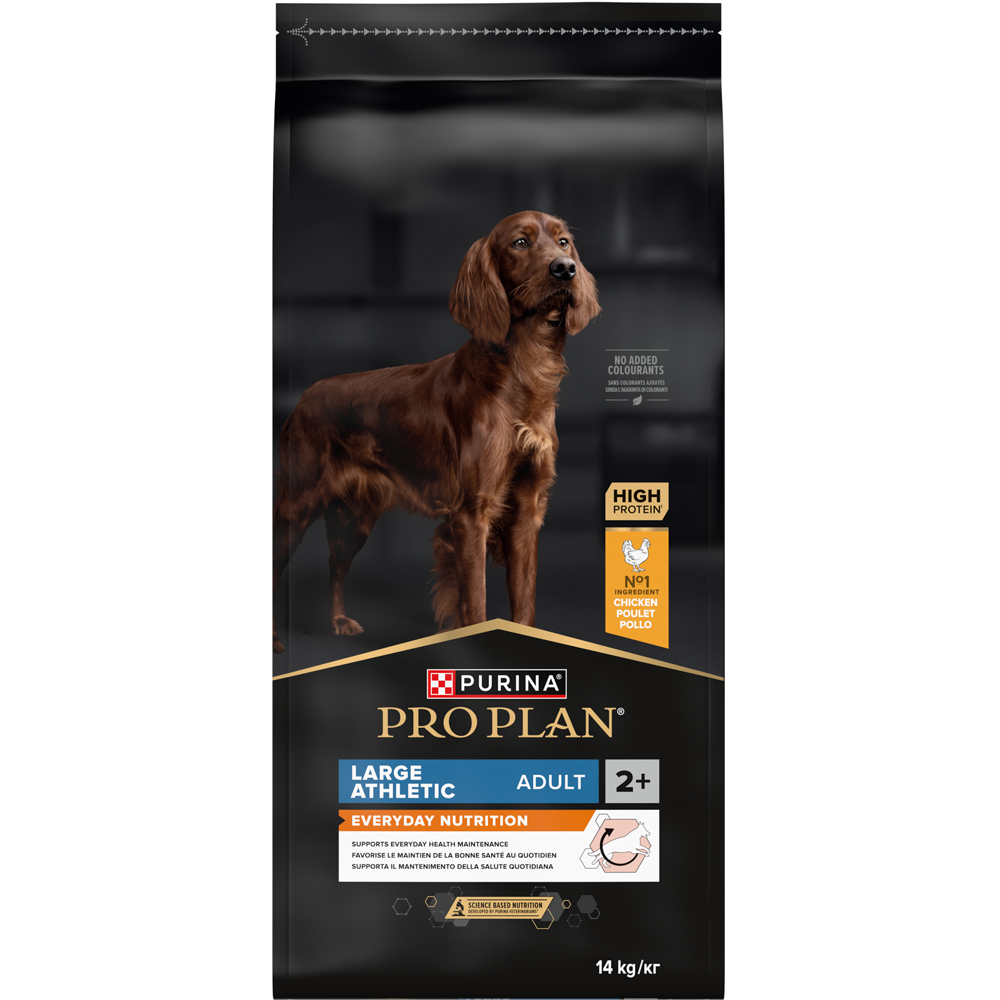 Hrana uscata pentru caini PURINA PRO PLAN Large Athletic, Everyday Nutrition, Adult, Pui, 14 kg