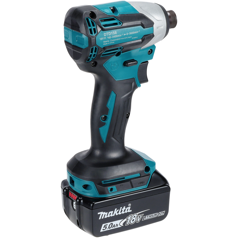 Masina de insurubat cu impact MAKITA DTD158Z, 18V, 3400rpm, 170Nm