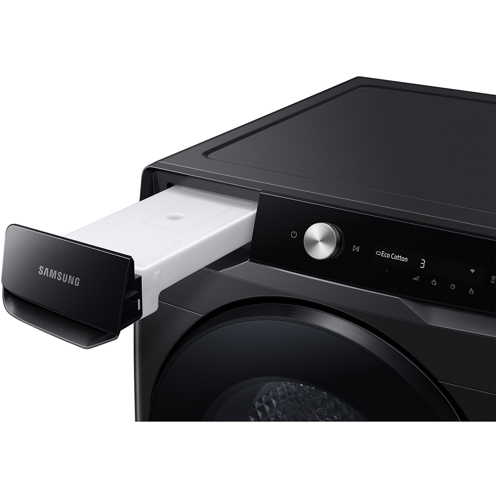 Uscator de rufe SAMSUNG DV16DG8600BVU4, AI Control, Pompa de caldura, 16 kg, 20 programe, Clasa C, Wi-Fi, negru