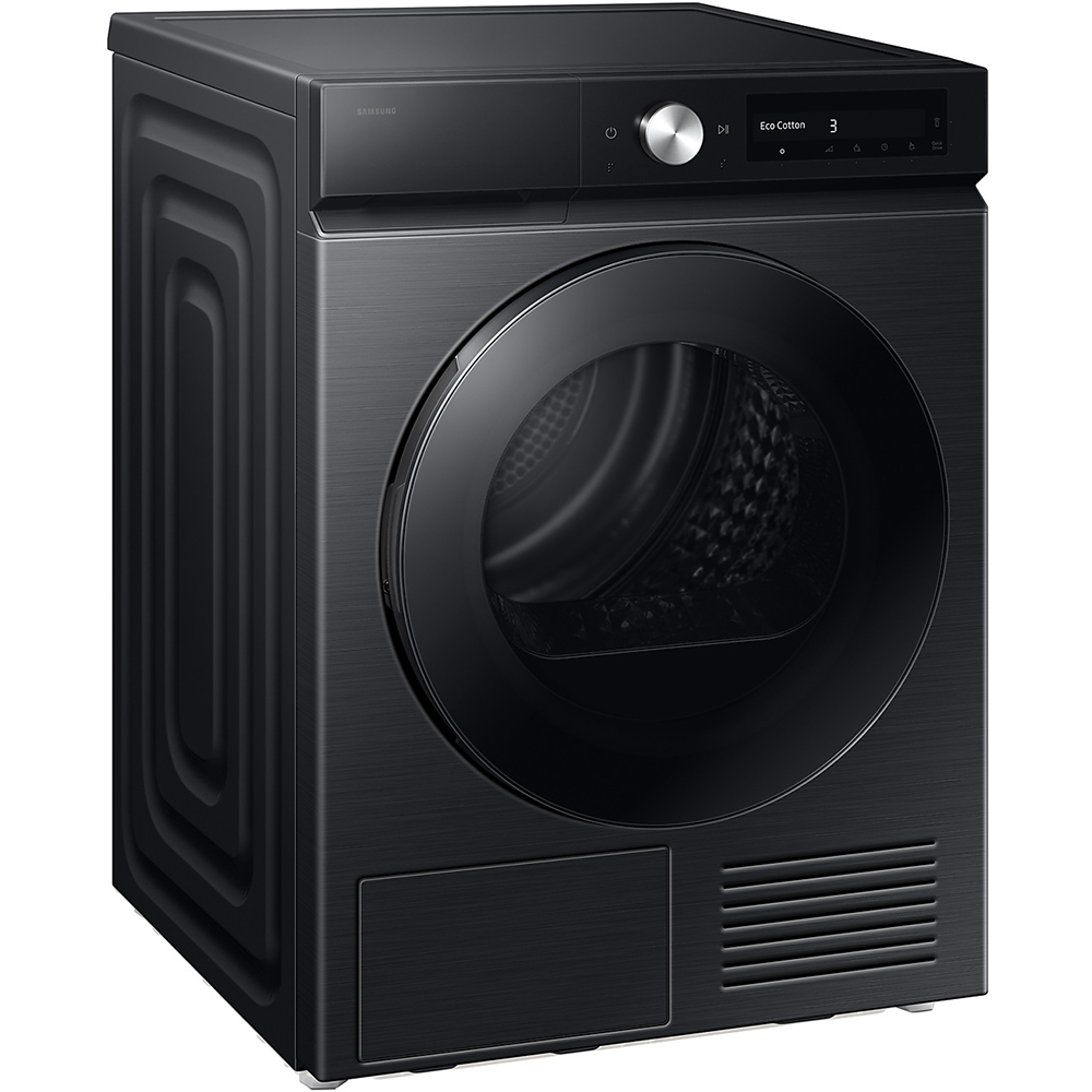 Uscator de rufe SAMSUNG DV90DB7845GBU4, Pompa de caldura, AI Control, 9 kg, 19 programe, Clasa A, Wi-Fi, negru