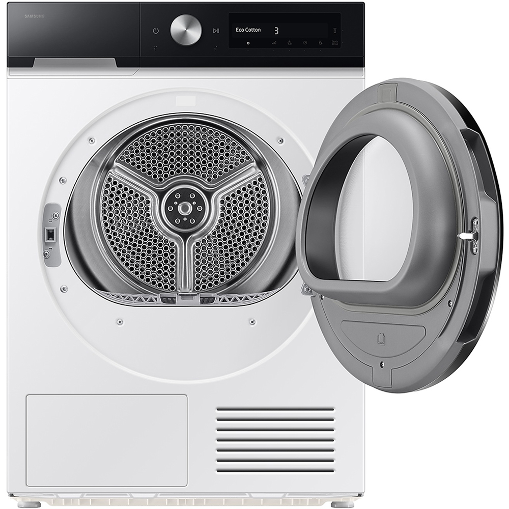Uscator de rufe SAMSUNG DV90DB7845GEU4, Pompa de caldura, AI Control, 9 kg, 19 programe, Clasa A, Wi-Fi, alb