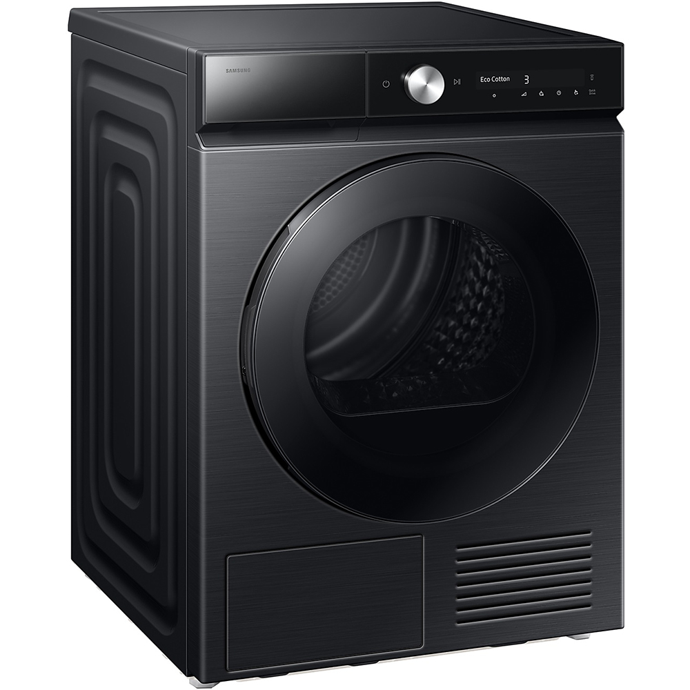 Uscator de rufe SAMSUNG DV90DB8845GBU4, Pompa de caldura, AI Control, 9 kg, 19 programe, Clasa A, Wi-Fi, negru