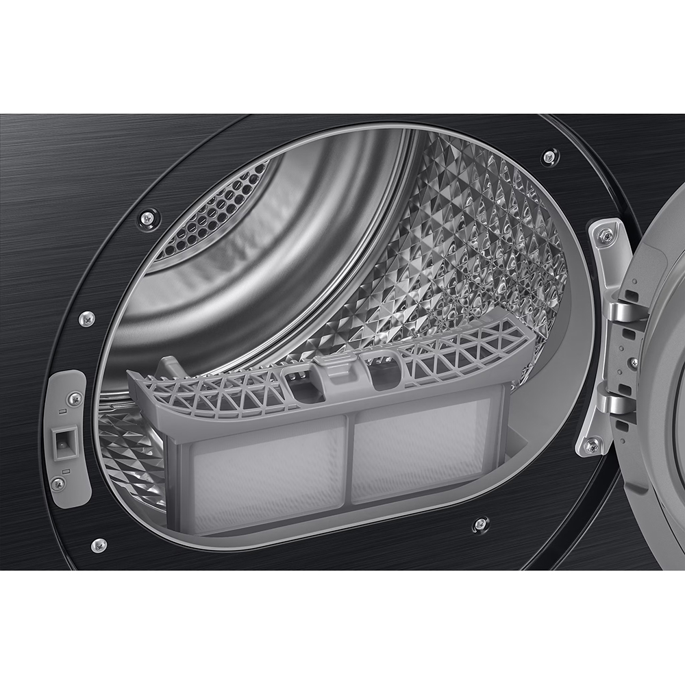 Uscator de rufe SAMSUNG DV90DB8845GBU4, Pompa de caldura, AI Control, 9 kg, 19 programe, Clasa A, Wi-Fi, negru