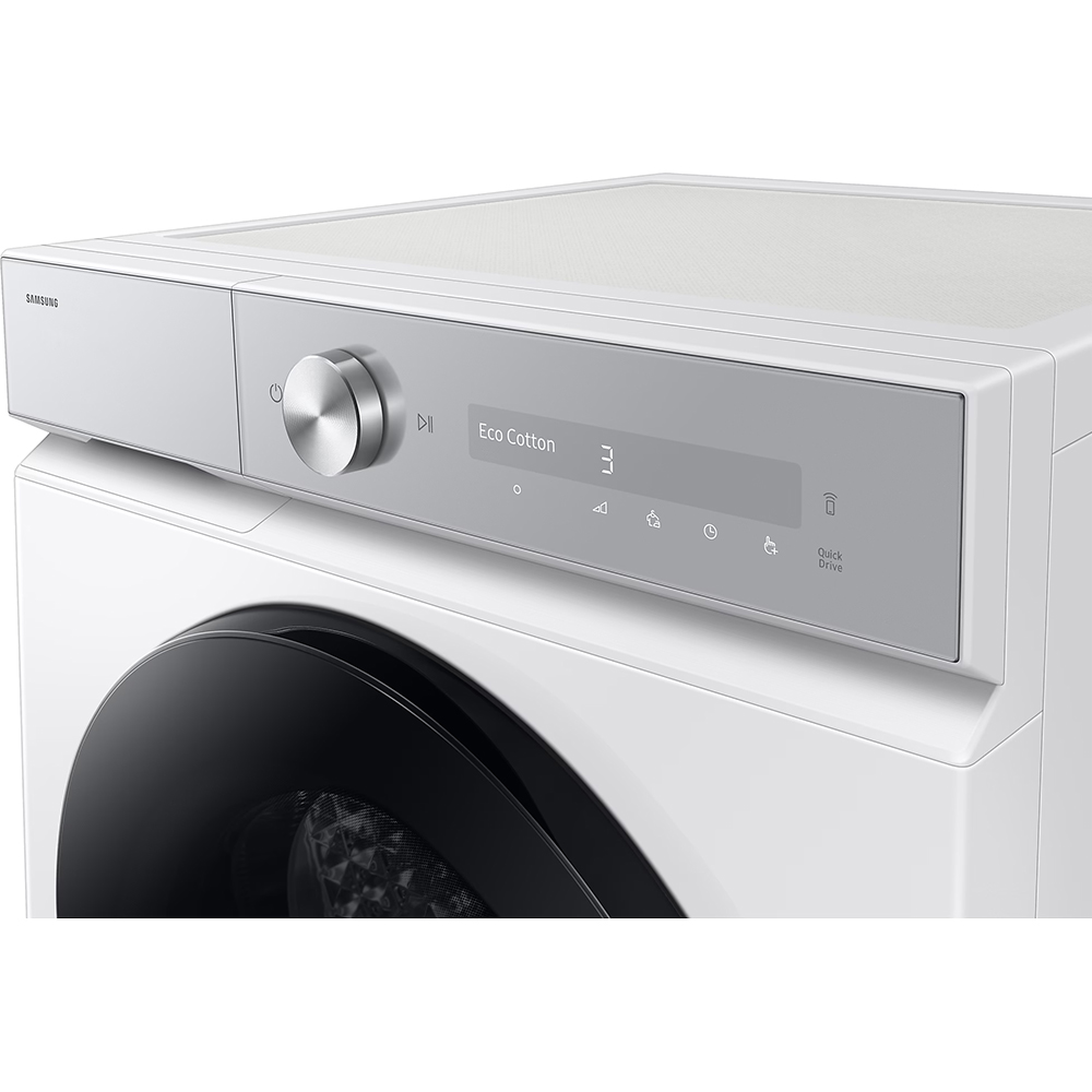 Uscator de rufe SAMSUNG DV90DB8845GHU4, Pompa de caldura, AI Control, 9 kg, 19 programe, Clasa A, Wi-Fi, alb