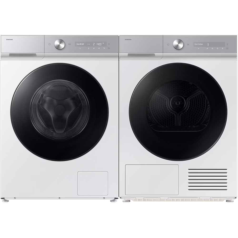 Uscator de rufe SAMSUNG DV90DB8845GHU4, Pompa de caldura, AI Control, 9 kg, 19 programe, Clasa A, Wi-Fi, alb