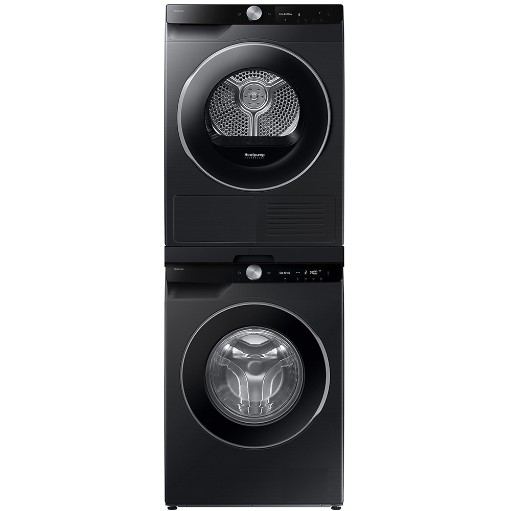Uscator de rufe SAMSUNG DV90DG6845LBU4, Pompa de caldura, AI Control, 9 kg, 19 programe, Clasa A, Wi-Fi, negru