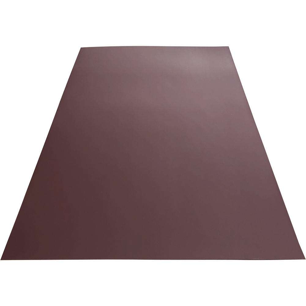 Tabla plana BRAVO RAL8017, 0.4 x 1250 x 2000 mm, maro