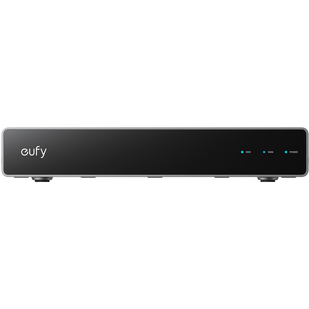 Kit supraveghere video EUFYCAM S4 Max, 4 camere, 4K Ultra HD, 16 canale, alb