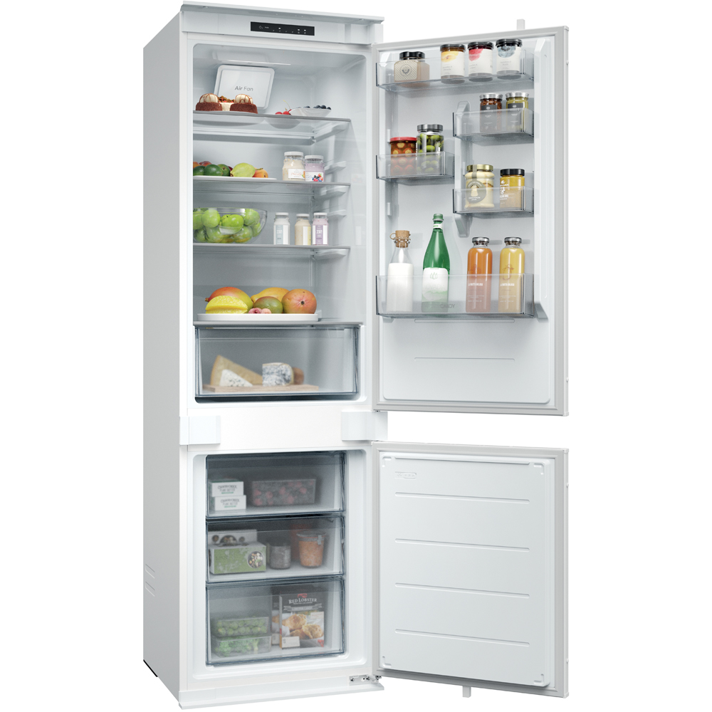 Combina frigorifica incorporabila CANDY ECNBQL3518EV, Low Frost, 269 l, H 177 cm, Clasa E, Wi-Fi