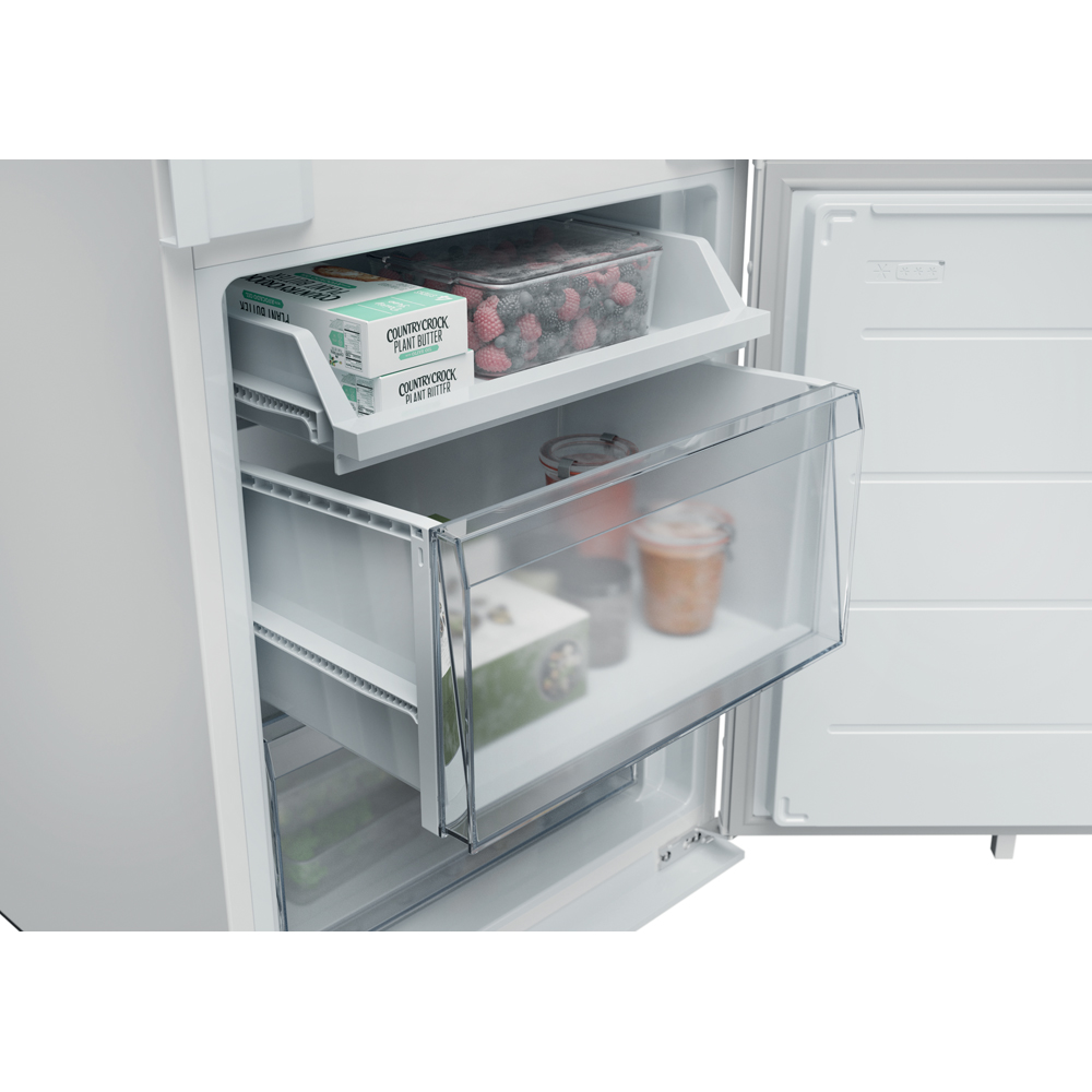 Combina frigorifica incorporabila CANDY ECNBQT3518E, Total No Frost, 251 l, H 177 cm, Clasa E