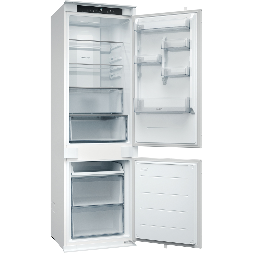 Combina frigorifica incorporabila CANDY ECNBQT3518E, Total No Frost, 251 l, H 177 cm, Clasa E