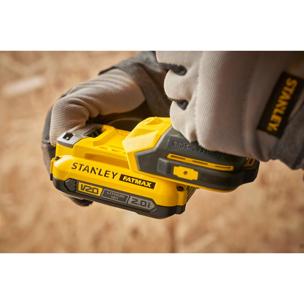 Masina de gaurit STANLEY FATMAX SFMCD714D, 18V, 2Ah, 1 acumulator, 1900RPM, 60Nm