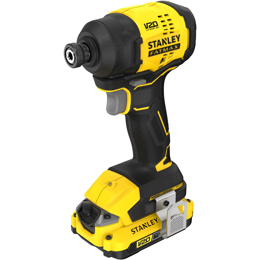 Masina de insurubat cu impact STANLEY FATMAX SFMCF811, 18V, 2Ah, 1 acumulator, 2900 RPM, 180Nm