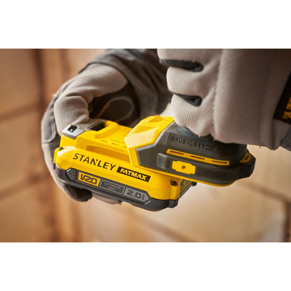 Masina de insurubat cu impact STANLEY FATMAX SFMCF811, 18V, 2Ah, 1 acumulator, 2900 RPM, 180Nm