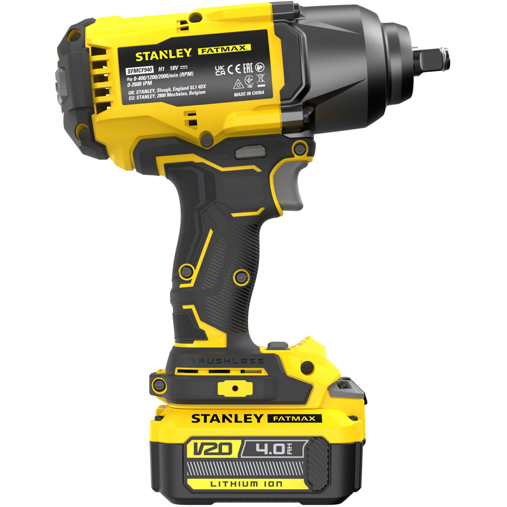 Masina de insurubat cu impact STANLEY FATMAX SFMCF940M1, 18V, 4Ah, 1 acumulator, 2000RPM, 950Nm
