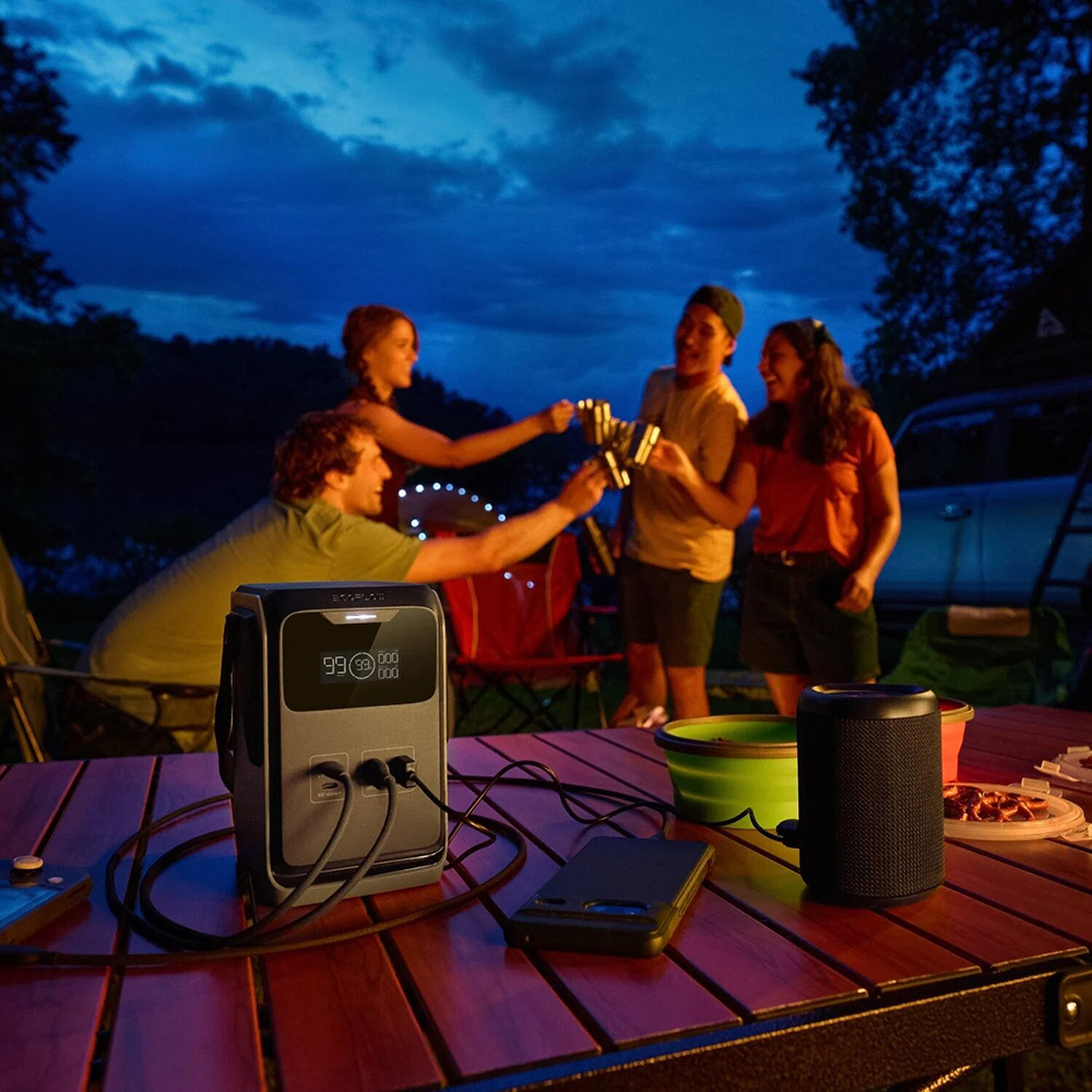 Statie de incarcare ECOFLOW Trail200, 192Wh, 200W, negru