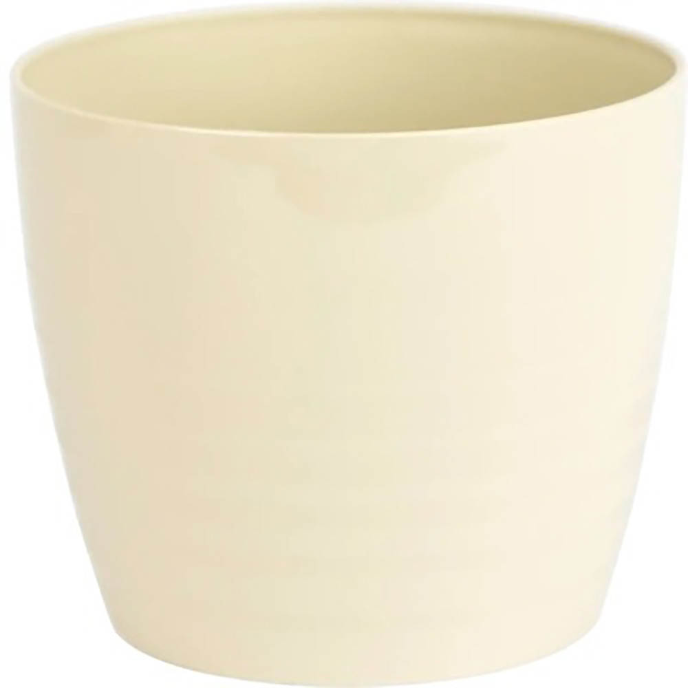 Masca ghiveci HARPLAST Silvia, D15 cm, plastic, maro cappuccino