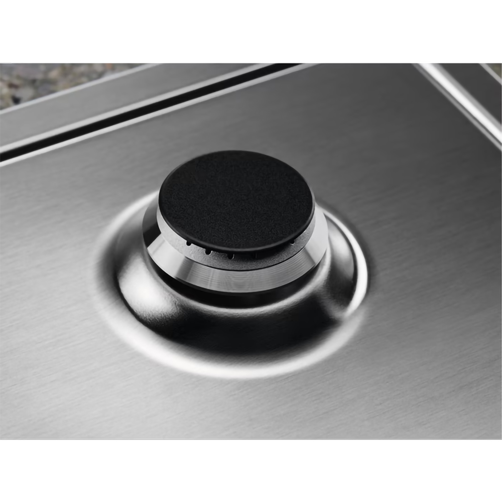 Plita incorporabila ELECTROLUX EGS64362XX, Gaz, 4 arzatoare, Wok, inox