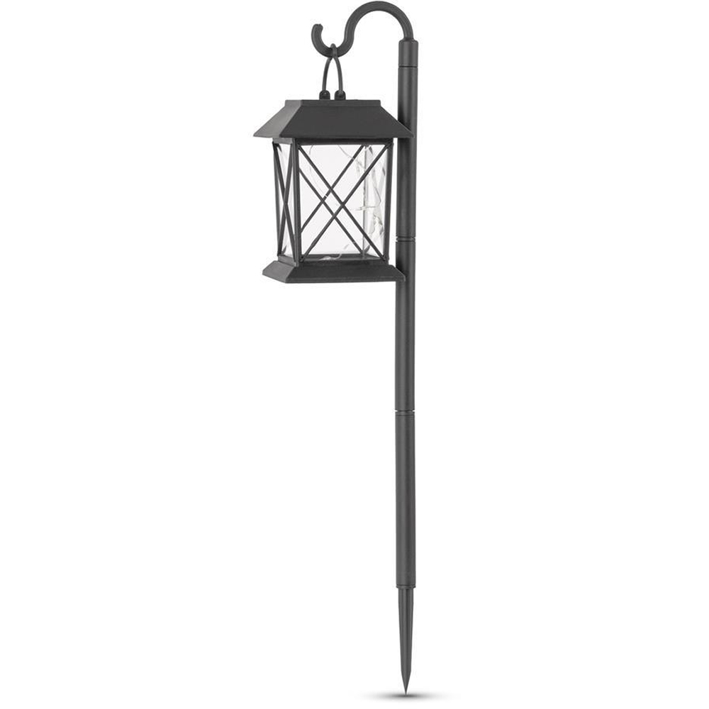 Lampa solara ENTAC EGSL-P8LM-42.5, LED, plastic, negru