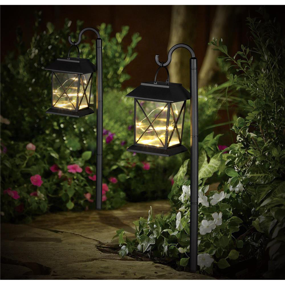 Lampa solara ENTAC EGSL-P8LM-42.5, LED, plastic, negru