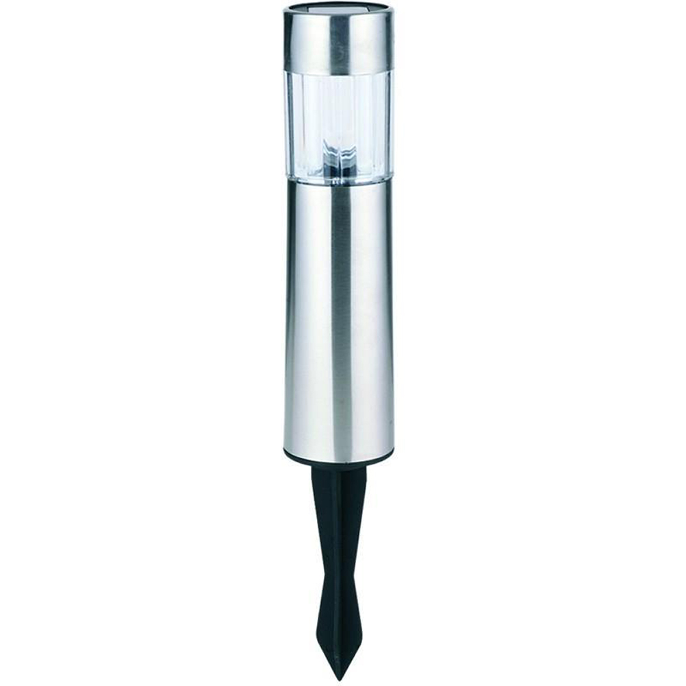 Lampa solara ENTAC EGSL-SS1LT30-PDQ, LED, otel inoxidabil, argintiu