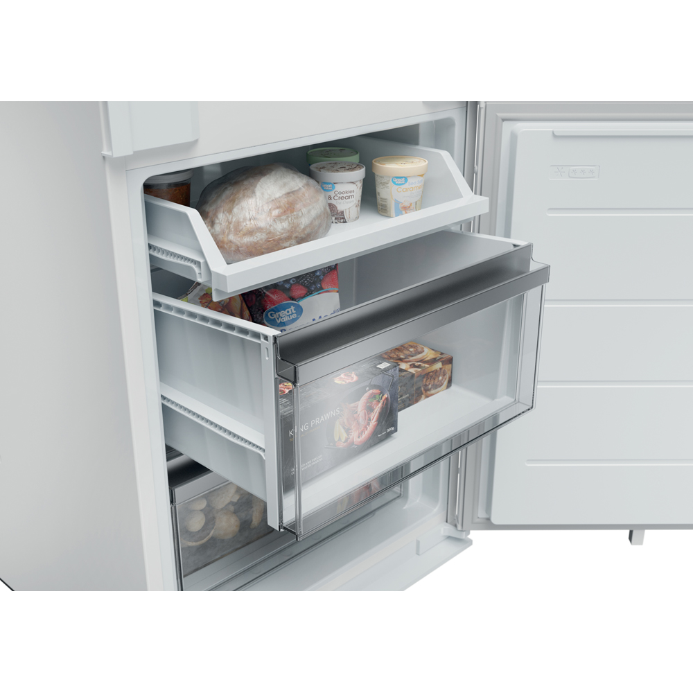 Combina frigorifica incorporabila HAIER EHBQW5518E, No Frost, 251 l, H 177 cm, Clasa E, Wi-Fi