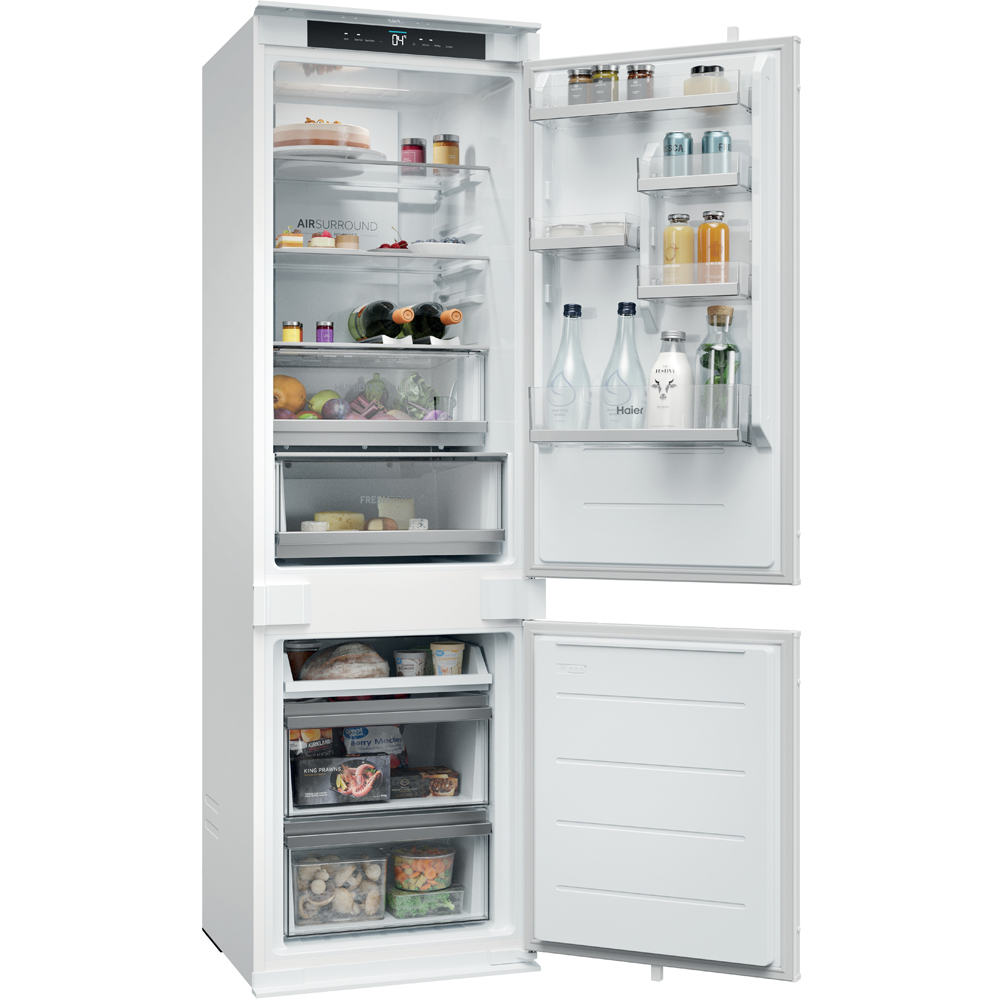 Combina frigorifica incorporabila HAIER EHBQW5518E, No Frost, 251 l, H 177 cm, Clasa E, Wi-Fi