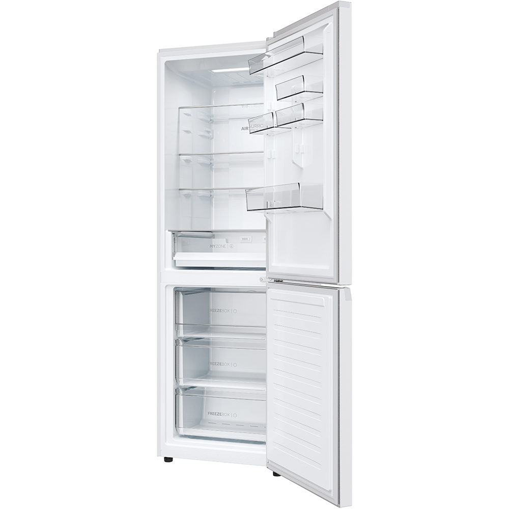 Combina frigorifica HAIER EHD3PWDNPW186, No Frost, 352 l, H 185 cm, Clasa D, Wi-Fi, alb