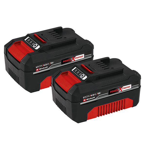 Acumulator pentru scule electrice EINHELL 2x18V 4.0Ah PXC-Twinpack CB 2, 18V, 4 Ah, Li-Ion