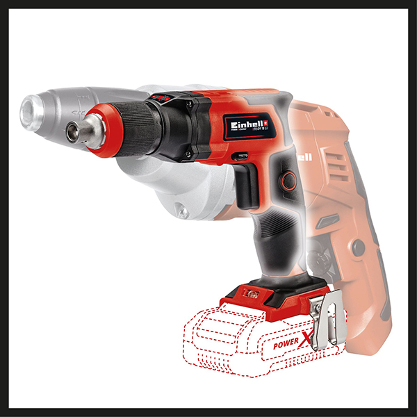 Masina de gaurit si insurubat (bormasina) EINHELL TE-DY 18 Li-Solo, 4000RPM, mandrina 6,35mm, fara acumulator