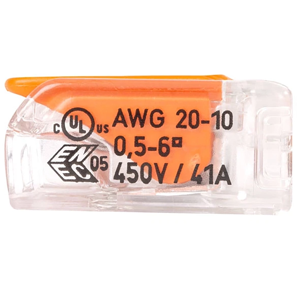 Conector WAGO 221-613, FY, 3 fire, 0.5 - 6mm2, 30 cleme
