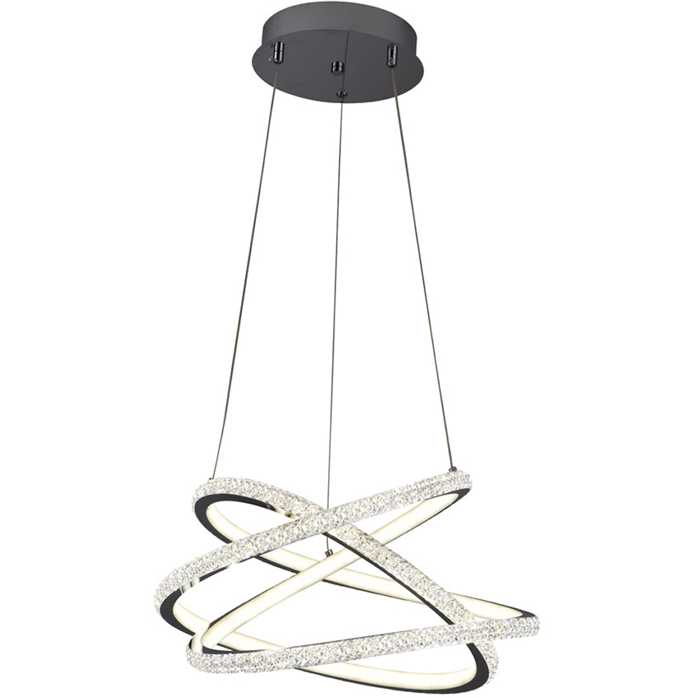 Pendul LED ERSTE Style, 140W, IP20, argintiu