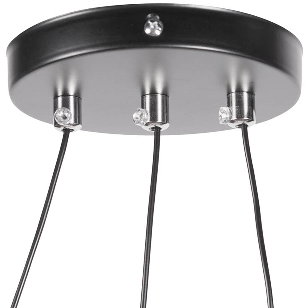 Pendul ERSTE Glace, E27, IP20, negru
