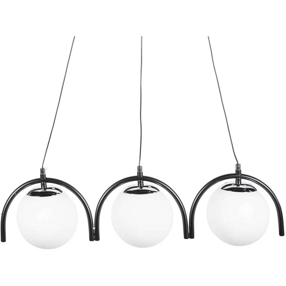 Pendul ERSTE Glace, E27, IP20, negru