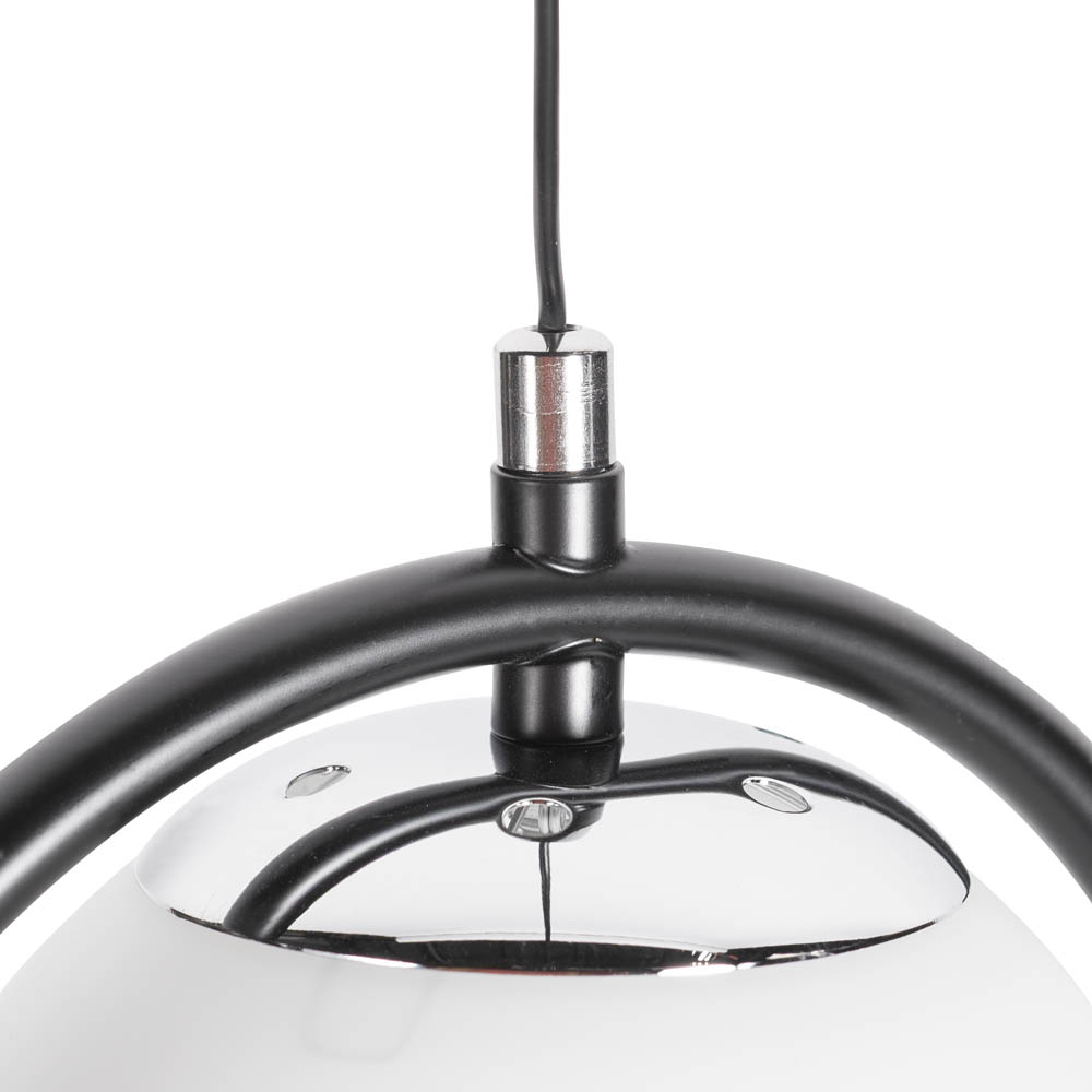 Pendul ERSTE Glace, E27, IP20, negru
