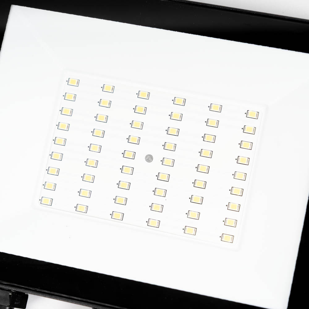Proiector LED NOVELITE V4, 50W, 6500K, IP44/IP65, negru