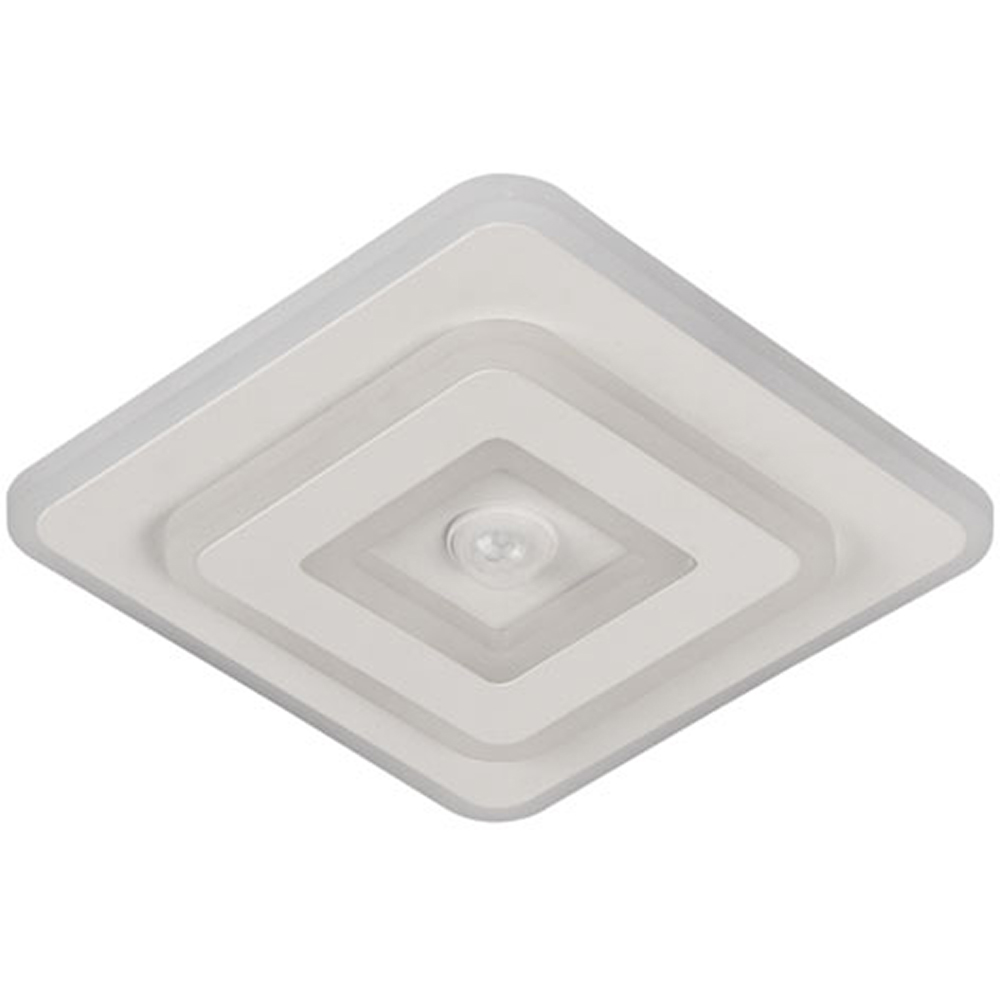 Plafoniera LED ERSTE Deco, senzor, 18W, 1950lm, IP20, alb