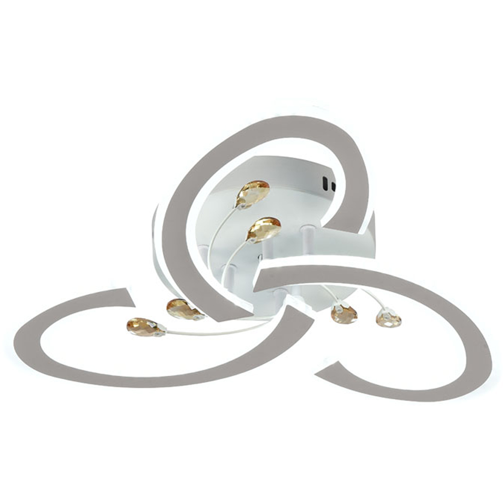Plafoniera LED ERSTE Solia, 70W, 7800lm, IP20, alb
