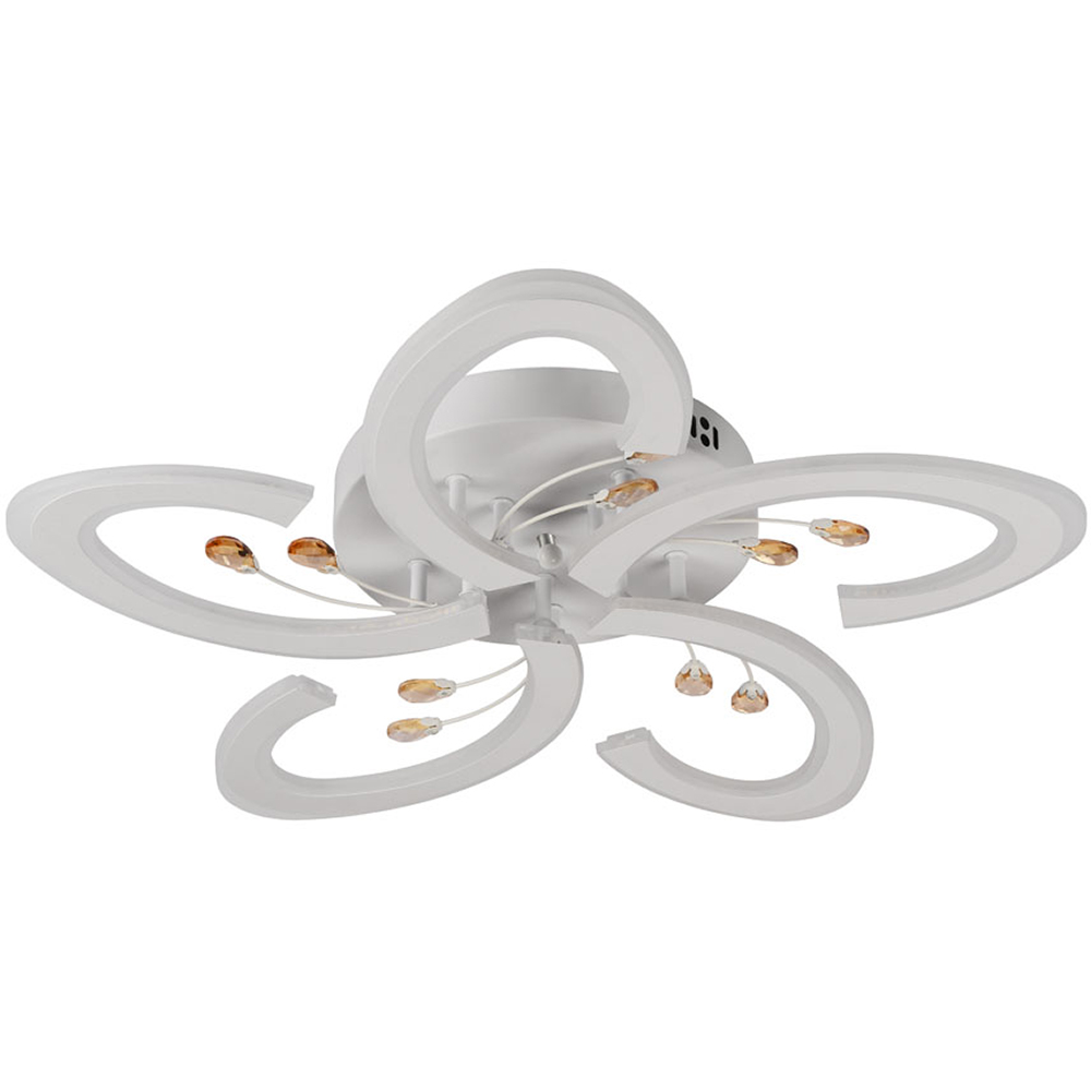 Plafoniera LED ERSTE Tasha, 100W, 10800lm, IP20, alb
