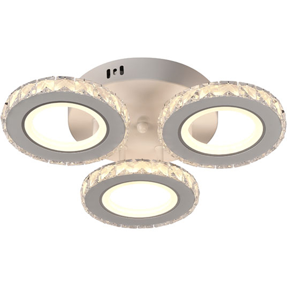 Plafoniera LED ERSTE Myra, 55W, 4235lm, IP20, alb
