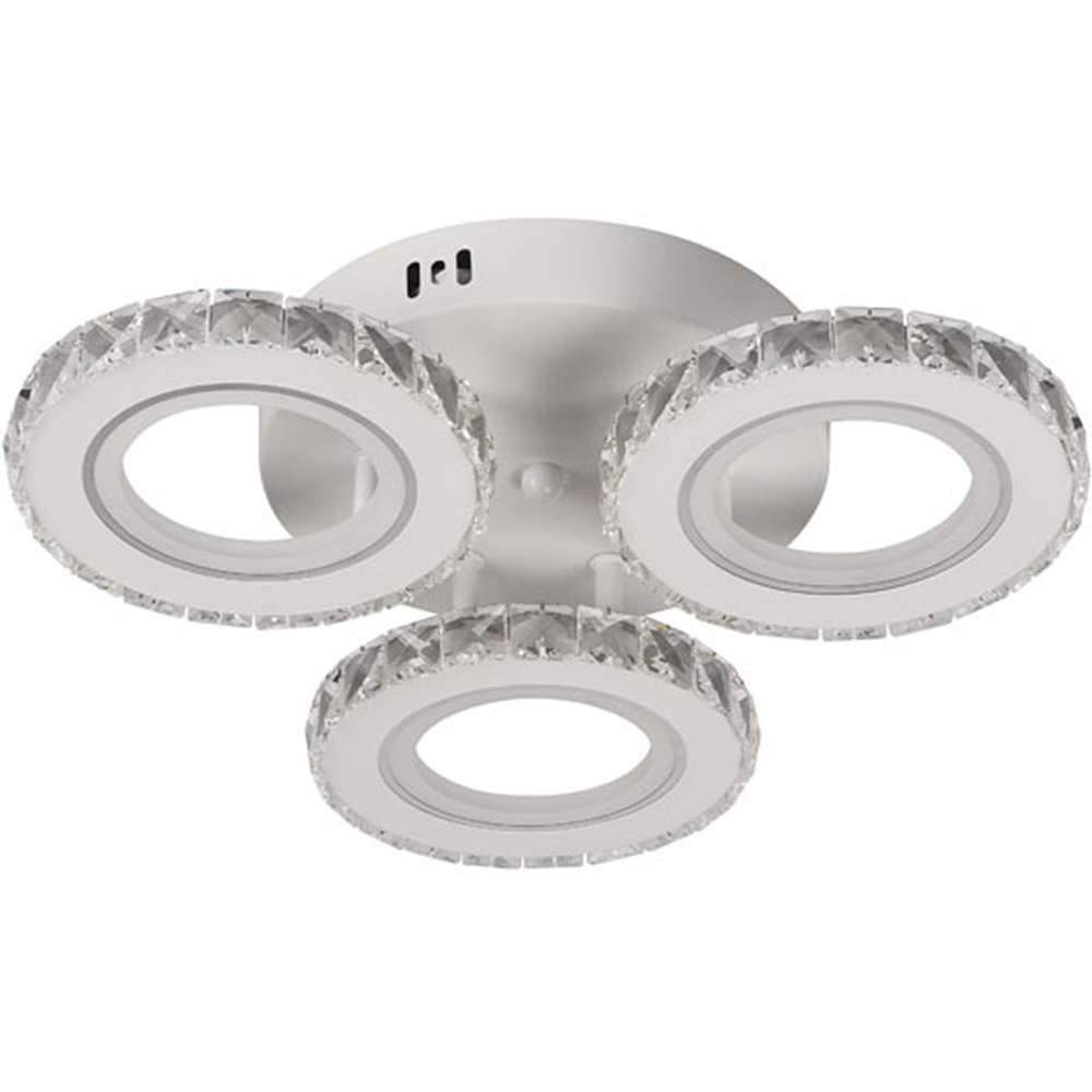 Plafoniera LED ERSTE Myra, 55W, 4235lm, IP20, alb