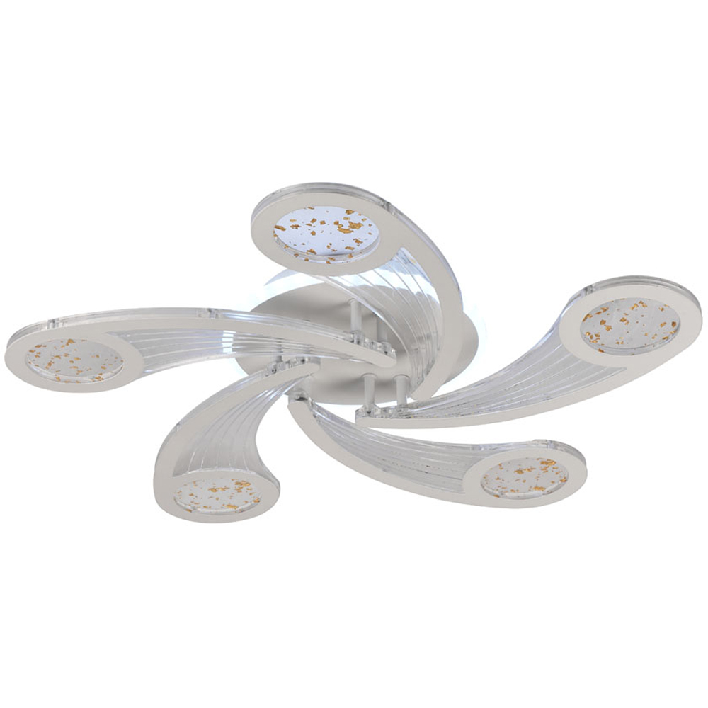 Plafoniera LED ERSTE Drop, 70W, 6650lm, IP20, alb
